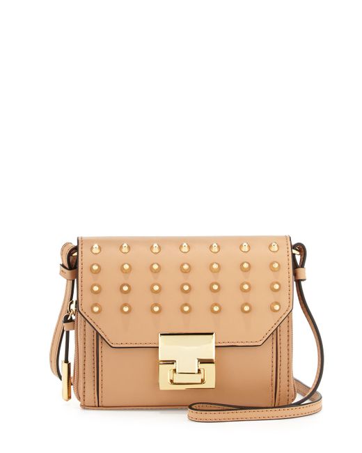 Ivanka Hopewell Leather Crossbody Bag In Beige ivanka hopewell leather crossbody bag in beige