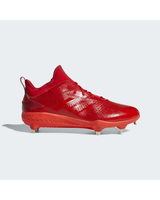 Lyst - Adidas Adizero Afterburner V Dipped Cleats in Red for Men