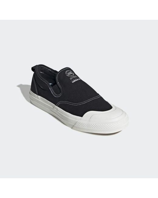 adidas Nizza Rf Slip-on Shoes in Black - Lyst
