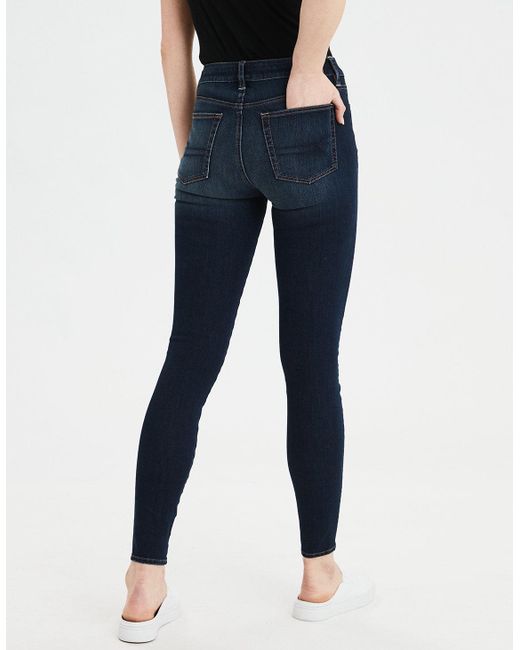 Lyst - American Eagle The Dream Jean High-waisted Jegging ...