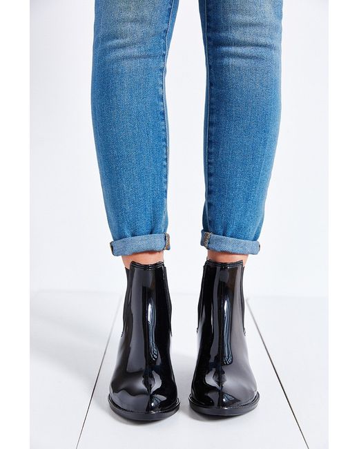 Jeffrey campbell Stormy Rain Boot in Black Lyst