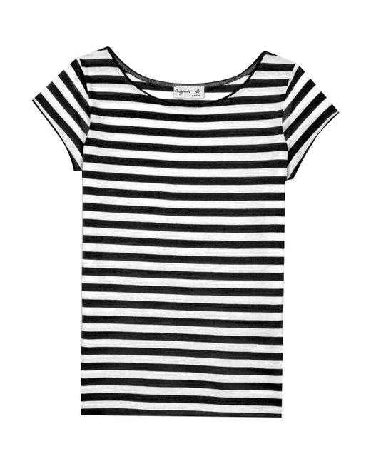 black stripes t shirt