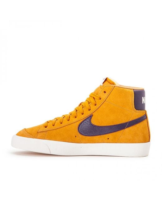 nike blazers 77 yellow
