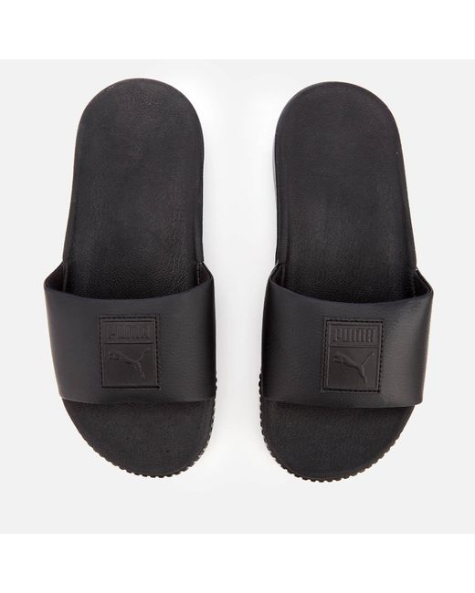 PUMA Platform Slide Sandals in Black - Save 26% - Lyst