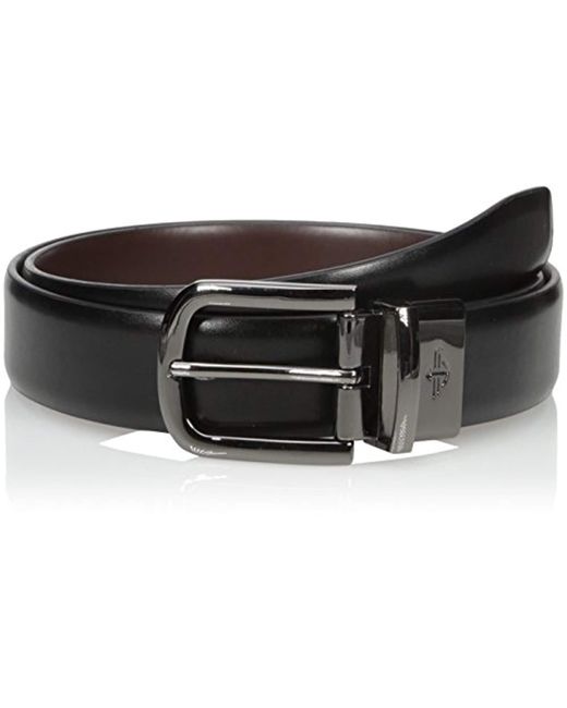 Lyst - Dockers 1 1/4 Inch Feathered-edge Reversible Belt With Gunmetal Buckle in Brown for Men