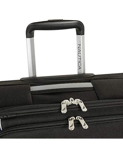 Nautica 3 Piece Luggage Setlightweight For Travel3 in Black for Men Lyst