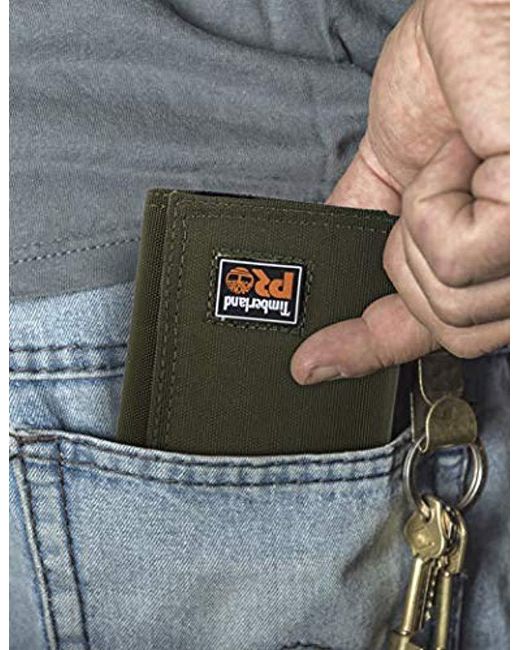 timberland nylon wallet