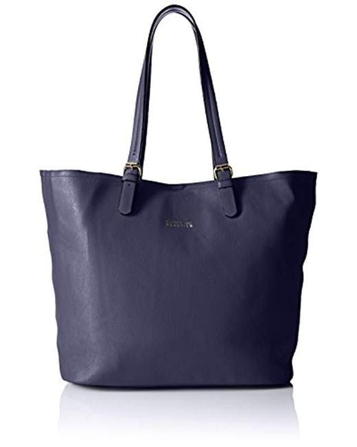 Lyst Kenneth Cole Reaction The Perfect Work Tote Bag In Blue Kenneth Cole Reaction Blue The Perfect Work Tote Bag Lyst