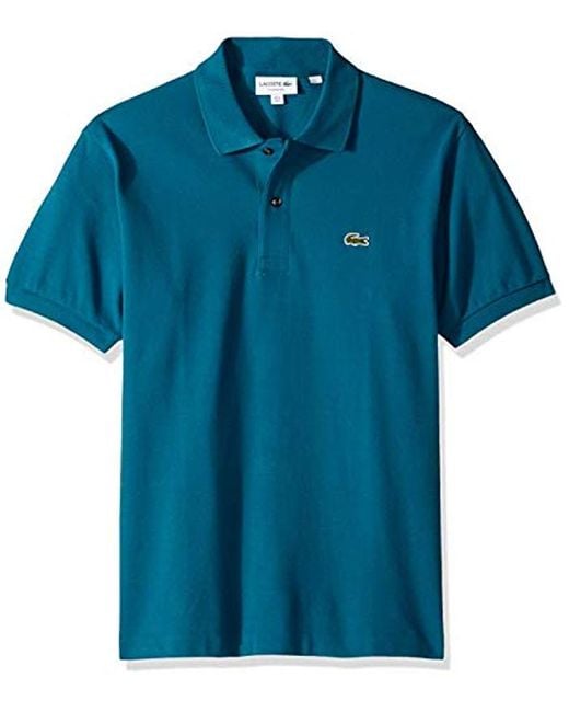 Download Lyst - Lacoste Short Sleeve Pique L.12.12 Classic Fit Polo ...