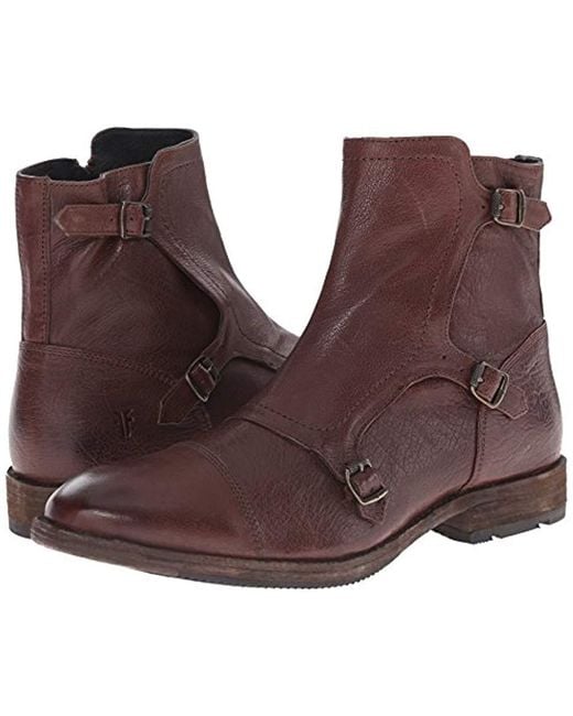 frye ethan triple monk
