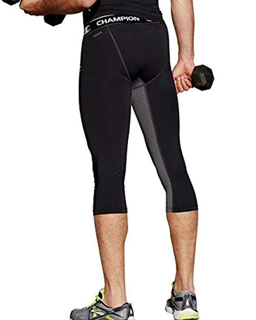 2 Champion Men’s PowerFlex 3//4 Tights Champion Men’s Po
