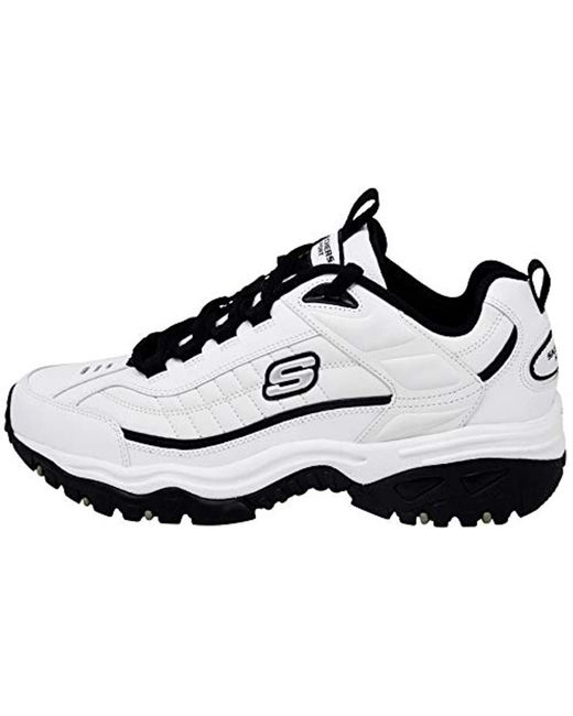 skechers men's energy afterburn shoes wide width