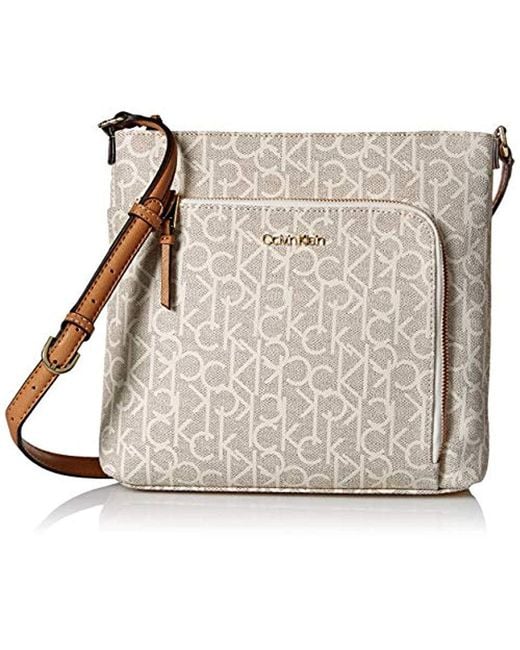 calvin klein monogram crossbody