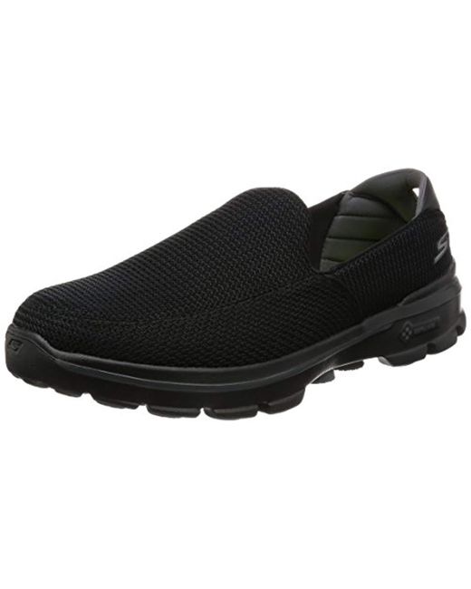 men's skechers go walk 3 wide width
