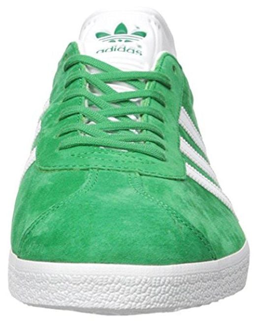 lyst adidas originals adidas gazelle lässige sneakers in grün für männer lyst adidas originals adidas gazelle lässige sneakers in grün für männer