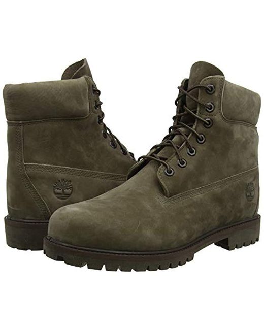 timberland green rubber