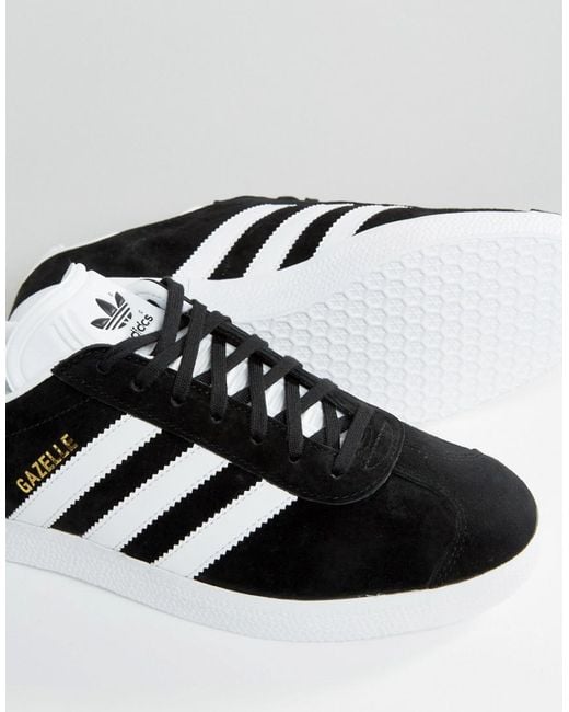 adidas originals gazelle trainers black adidas originals gazelle trainers black