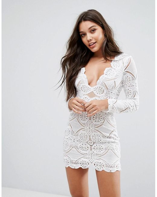 V-Neck Mini Dress