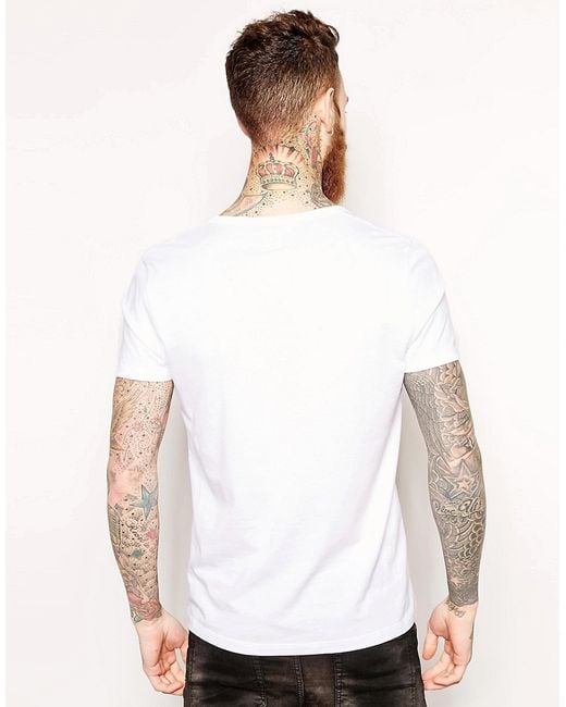 asos men's white shirt