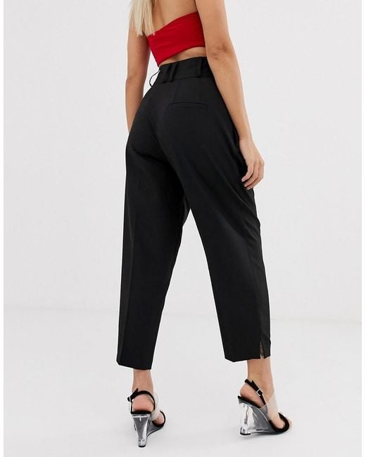 black balloon pants