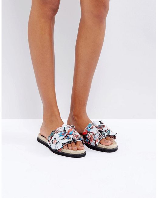 espadrille sliders