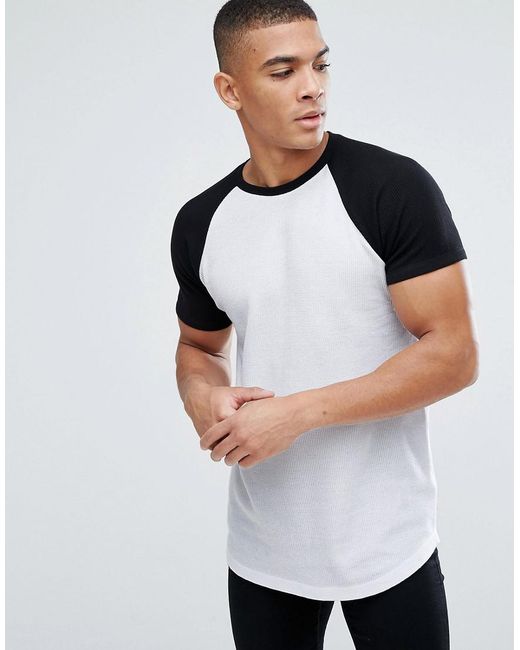 longline muscle fit t shirts