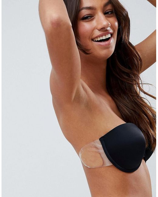 Lyst Fashion Forms A Dd Go Bare Ultimate Boost Backless Strapless Bra In Black 