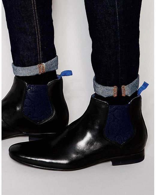 ted baker suede chelsea boots