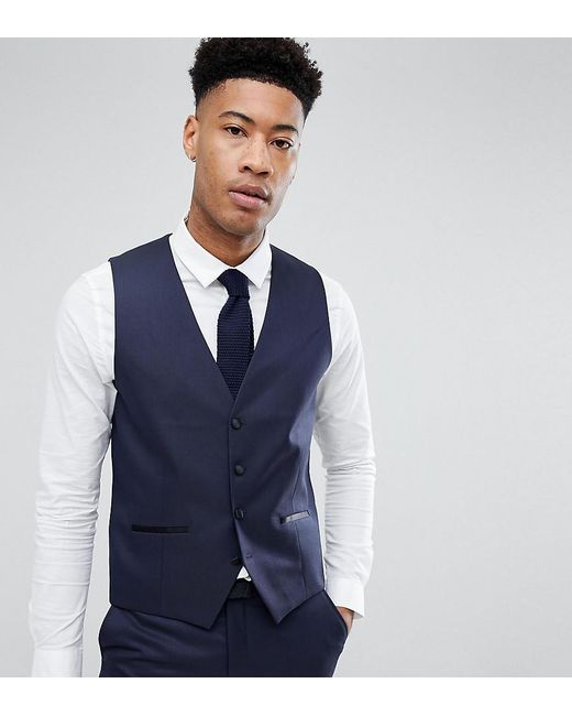 selected tux waistcoat in