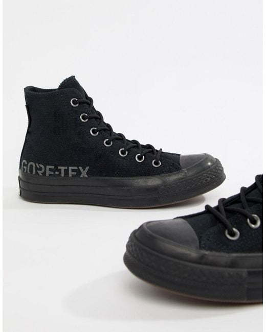 gore tex high top sneakers
