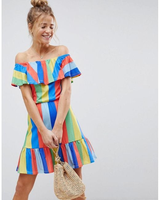 Off Shoulder Sun Dress