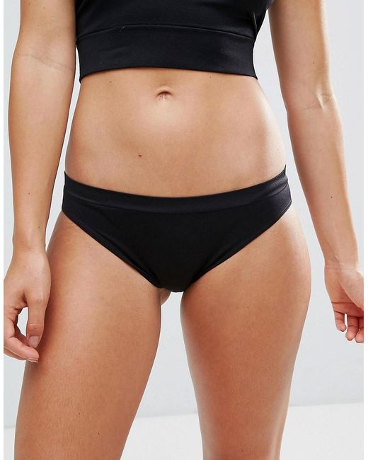 Lyst - Weekday Seamless Pants in Black
