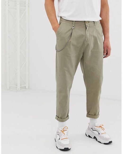 bershka green cargo pants