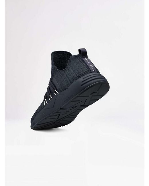 Arkk Raven Fg 2.0 S e15 Disrupted Midnight White Sneakers in Arkk Raven Fg 2.0 S e15 Disrupted Midnight White Sneakers in