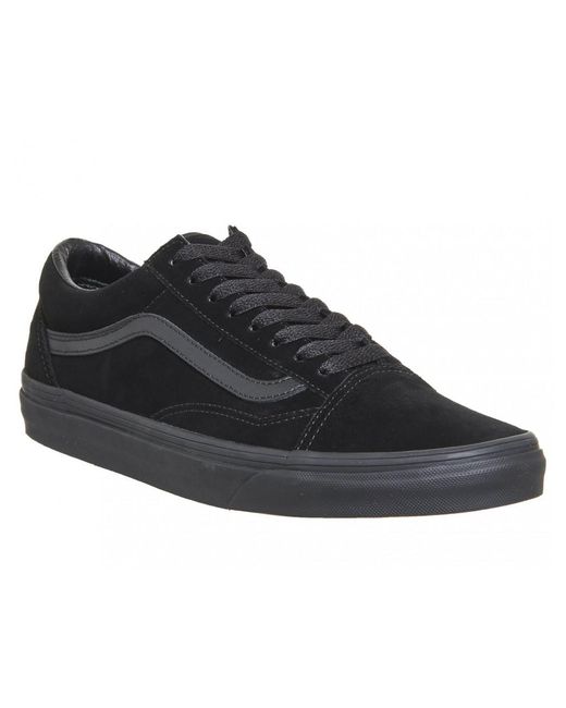 vans black old skool mens