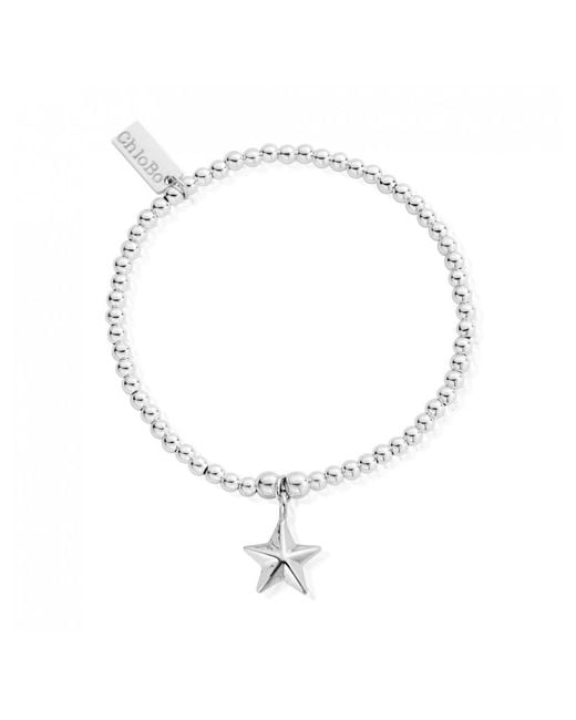 Lyst Chlobo Cute Charm Bracelet With Star In Metallic Chlobo Metallic Cute Charm Bracelet With Star Lyst