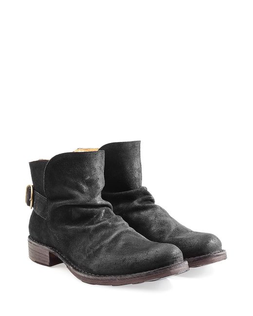 Fiorentini + baker Suede Ankle Boots - Black in Gray for Men | Lyst