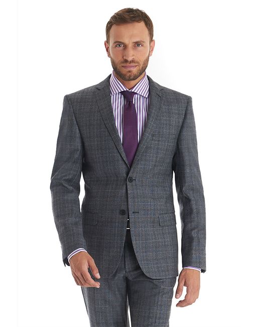 Ted baker Slim Fit Two Piece Suit in Gray for Men | Lyst