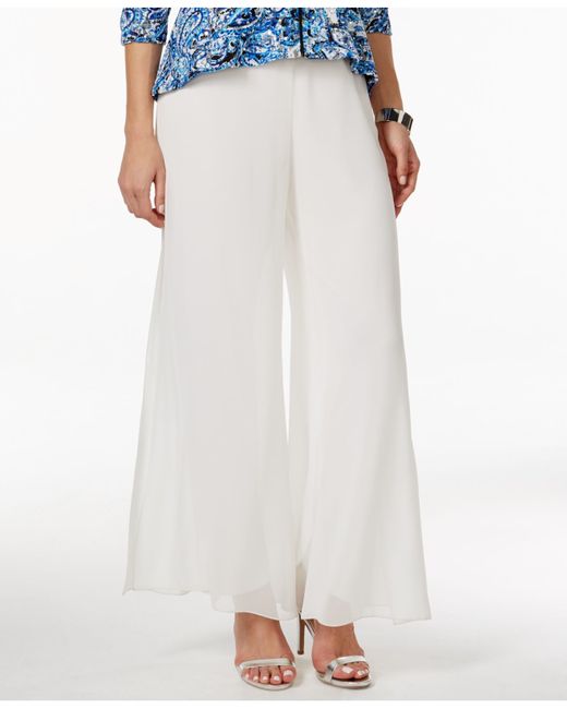 White chiffon trousers of over 10, results for