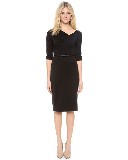 black halo jackie o dress