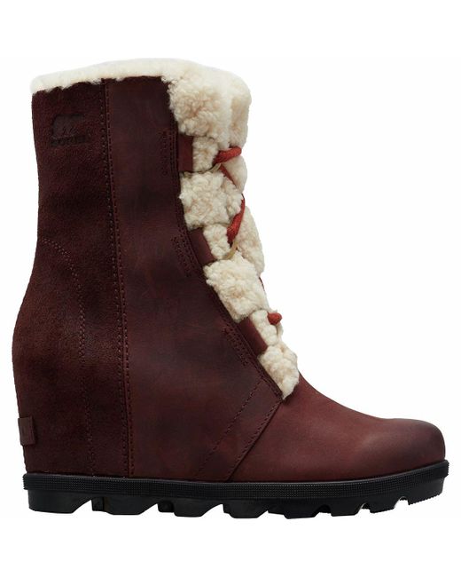 dsw sorel joan of arctic wedge