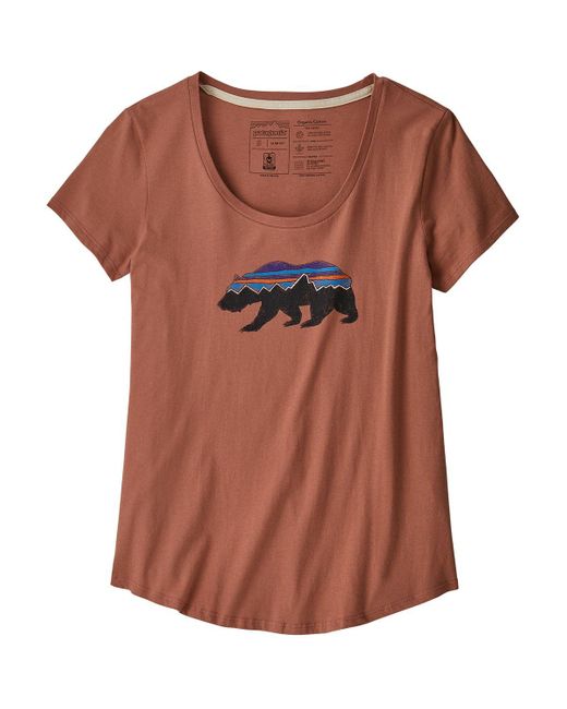 t shirt patagonia rose