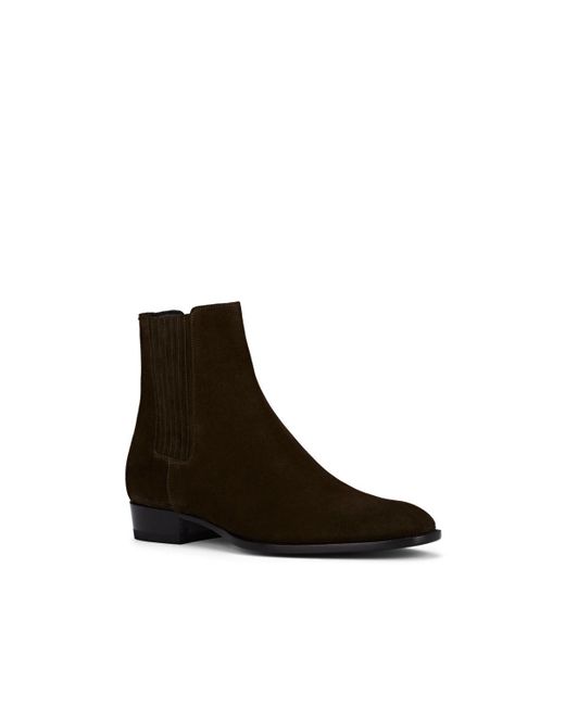 saint laurent men's wyatt chelsea boots