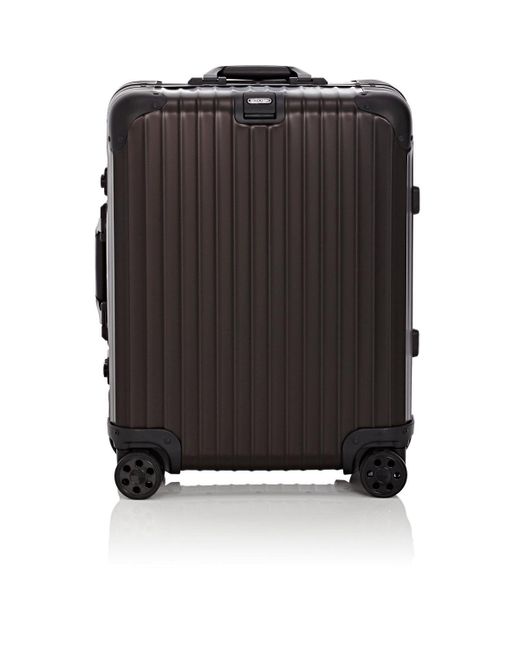 Rimowa Topas Stealth 22 Cabin Multiwheel® Trolley in Black for Men | Lyst