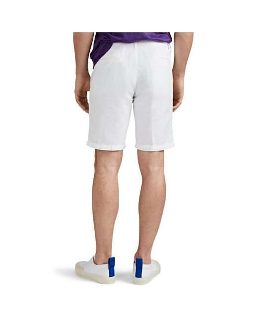 cotton canvas shorts