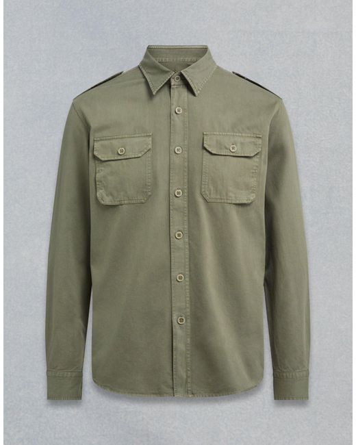 belstaff officer shirt