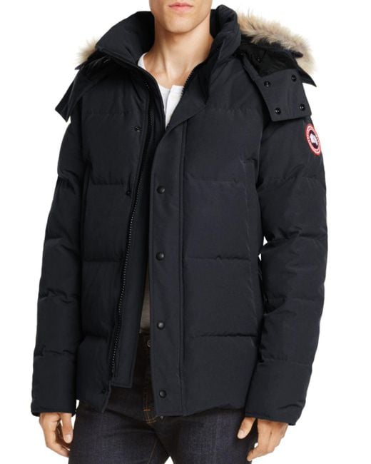 Canada Goose Wyndham Down Parka in Blue for Men - Save 6. ...