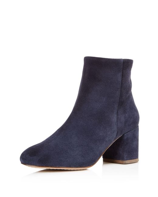 gorgeen block heel booties