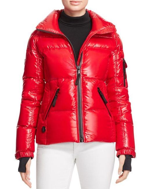 Sam. Freestyle Down Jacket in Red | Lyst