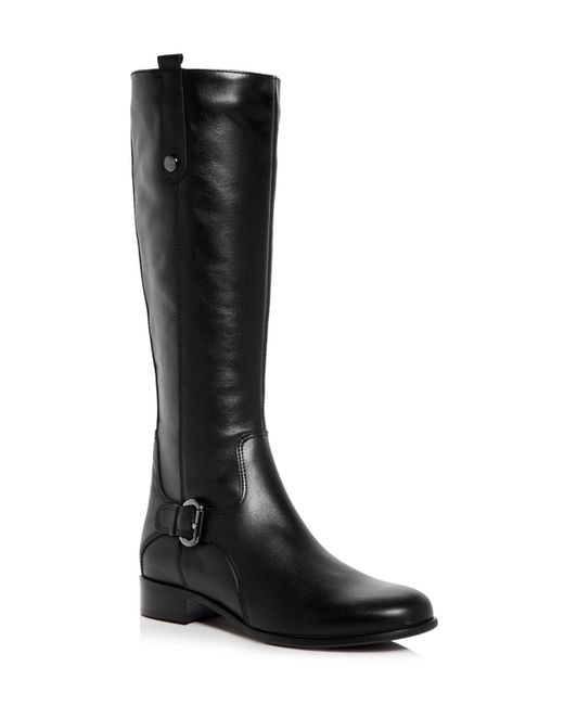 La canadienne Women's Stefanie Waterproof Leather Low Heel Riding Boots ...